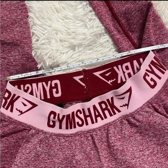 GYMSHARK • Pink Red Flex Leggings - Picture 5 of 13